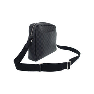 Louis Vuitton Dayton Shoulder Black Bag Damier Graphite